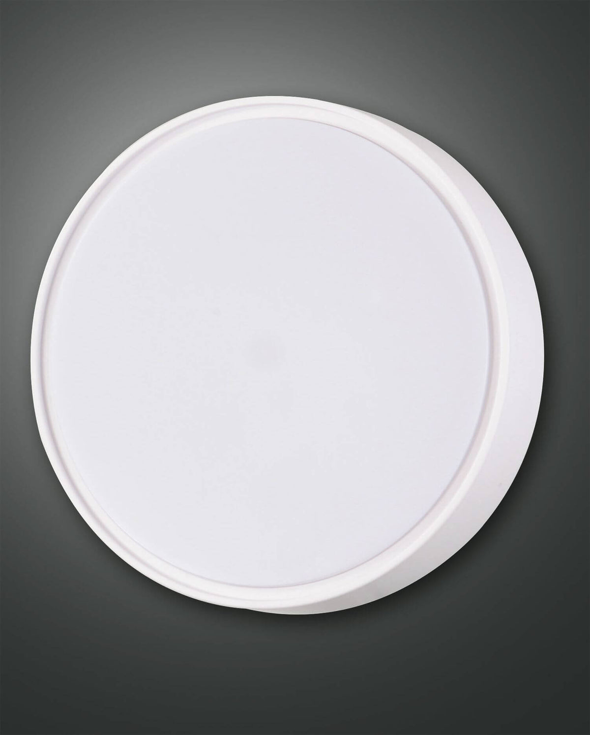 Plafonnier extérieur Hatton blanc, Ø 30 cm (3224-65-102)