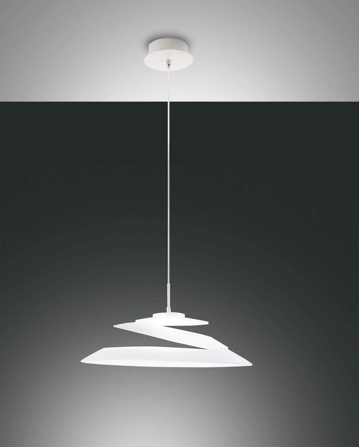 Suspension Aragon blanche (3357-42-102)