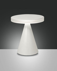 Lampe à poser Neutra blanche, Ø 24 cm