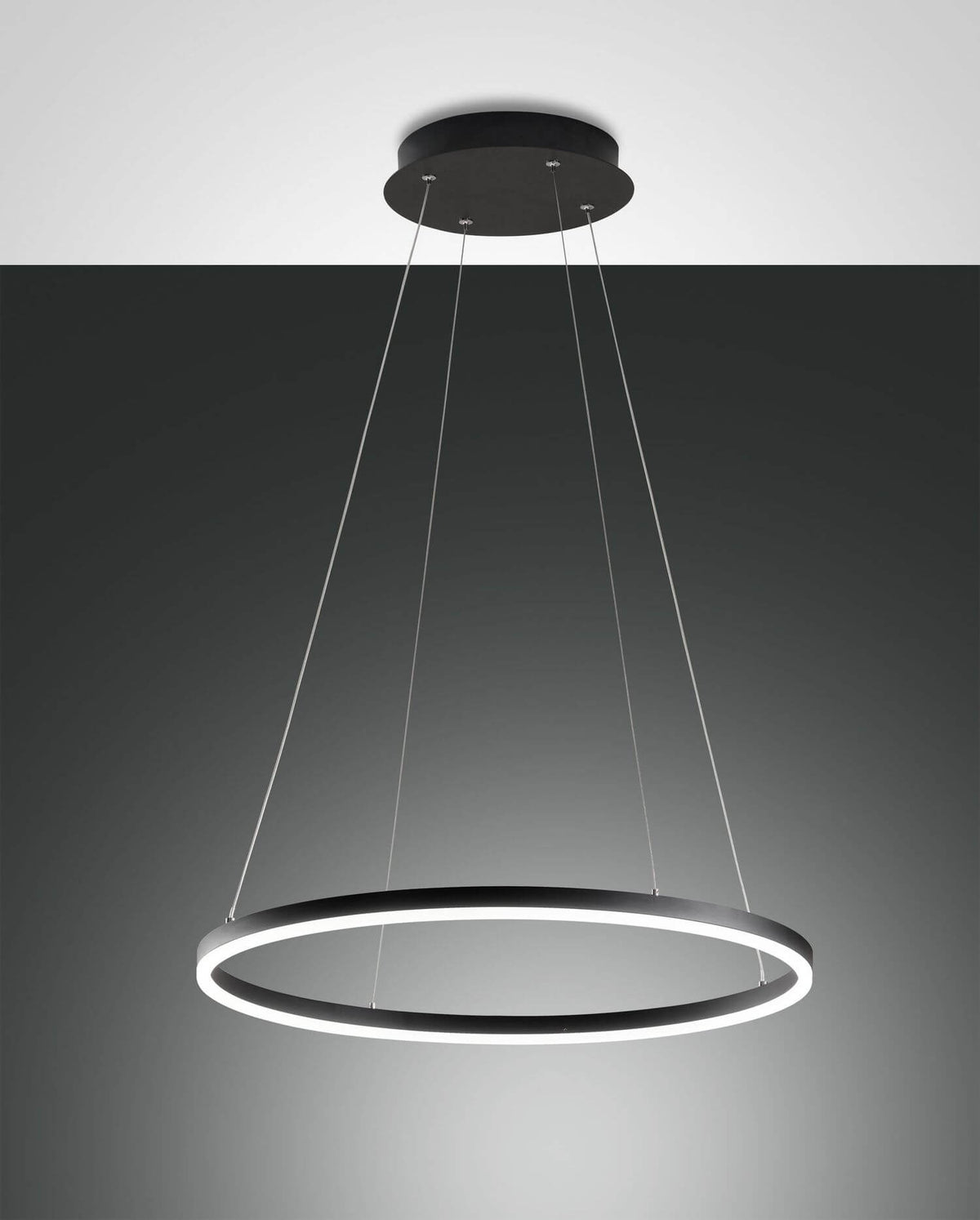 Suspension Giotto noire, Ø 60 cm (3508-40-101)