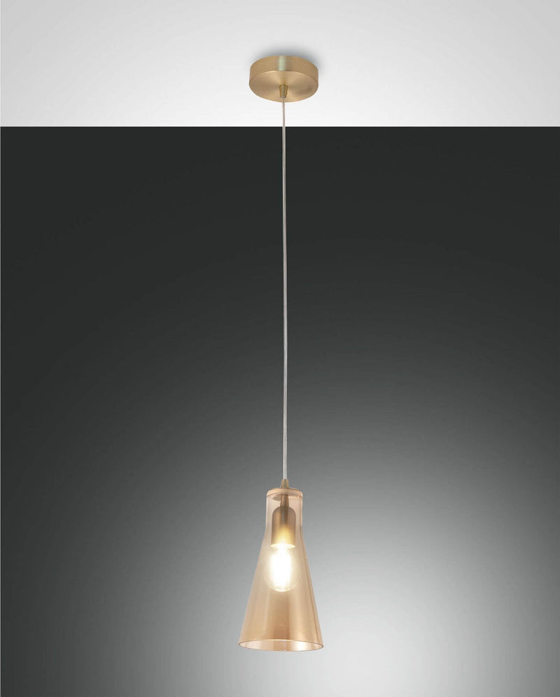 Suspension Dafne laiton