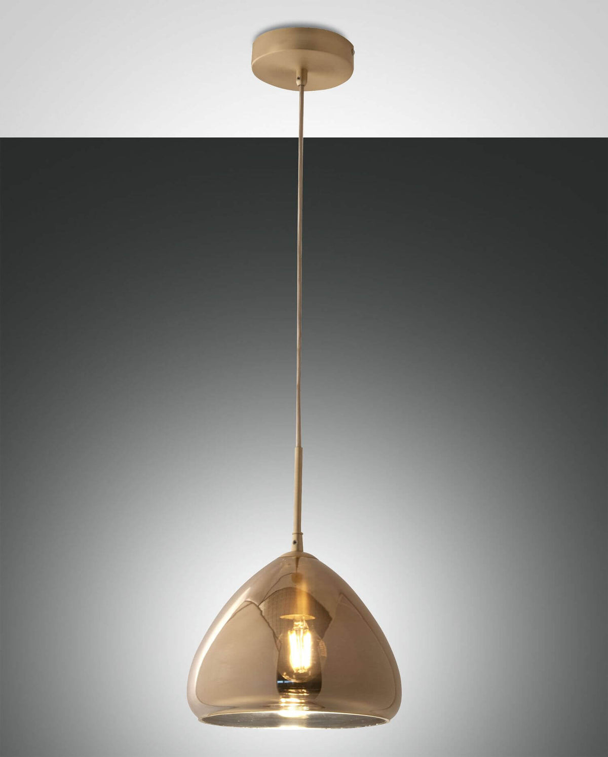 Suspension Glow laiton, Ø 25 cm