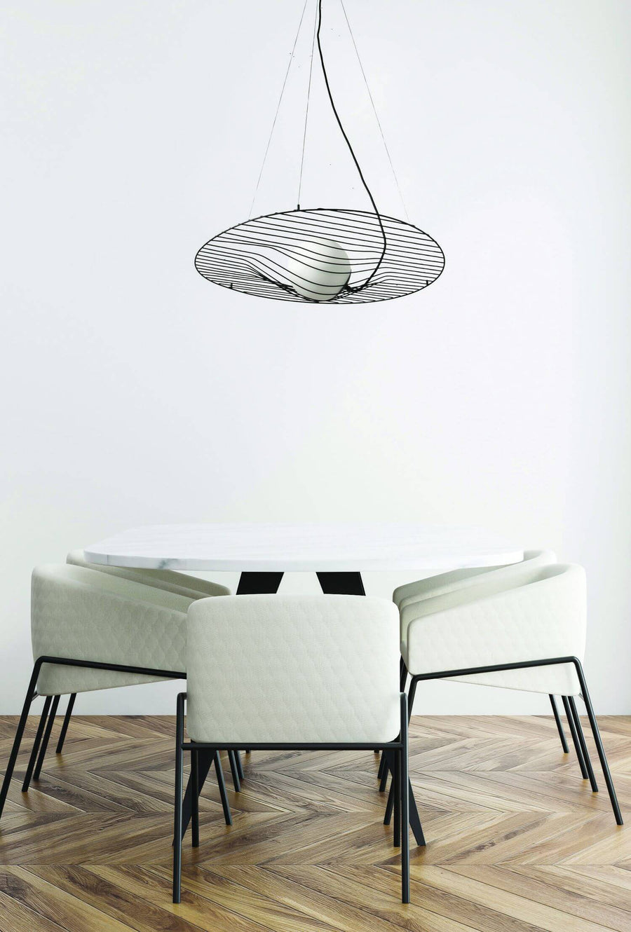 Suspension Homa noire