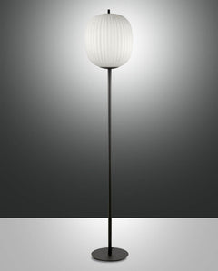 Lampadaire Domizia noir