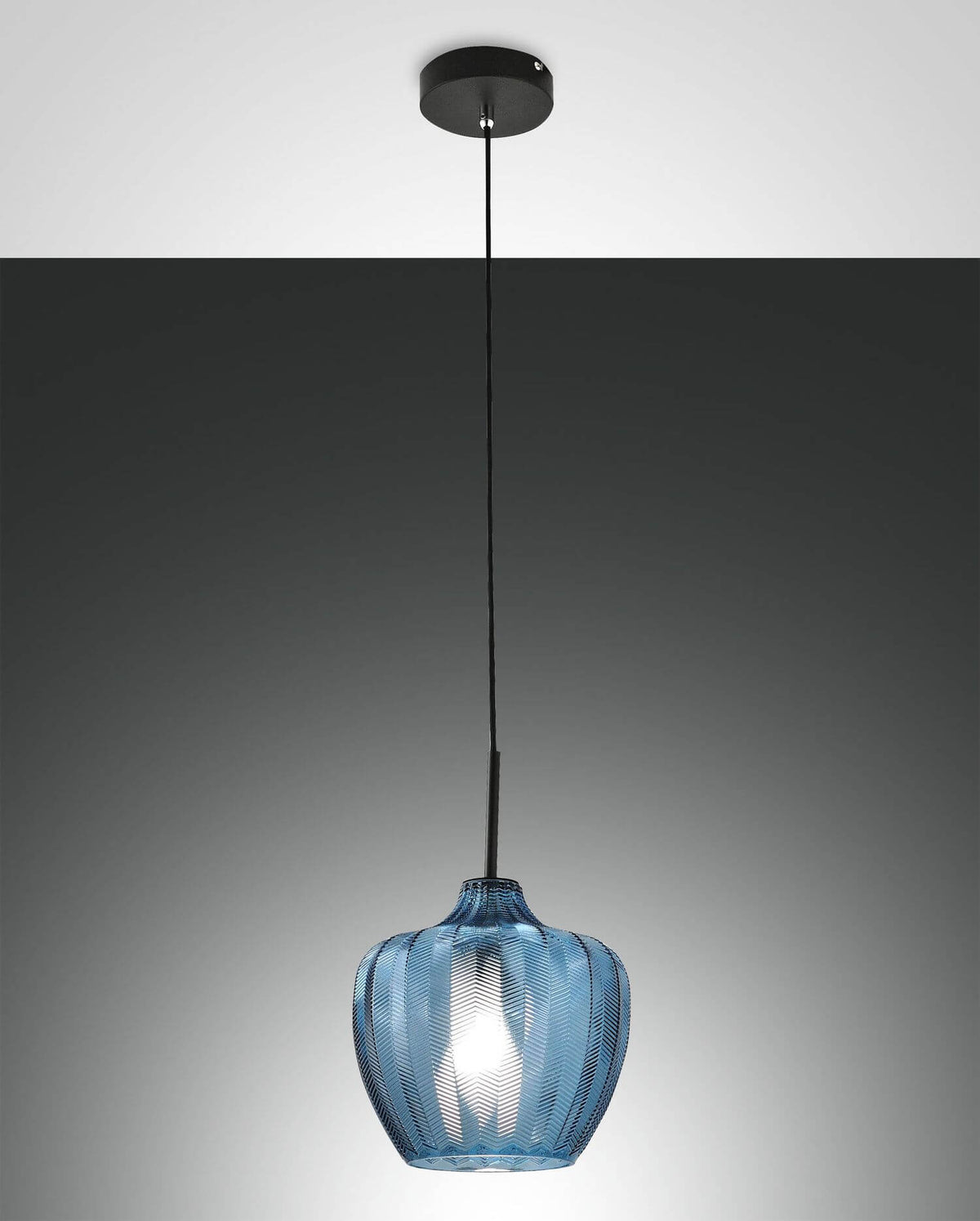 Suspension Gallura bleu