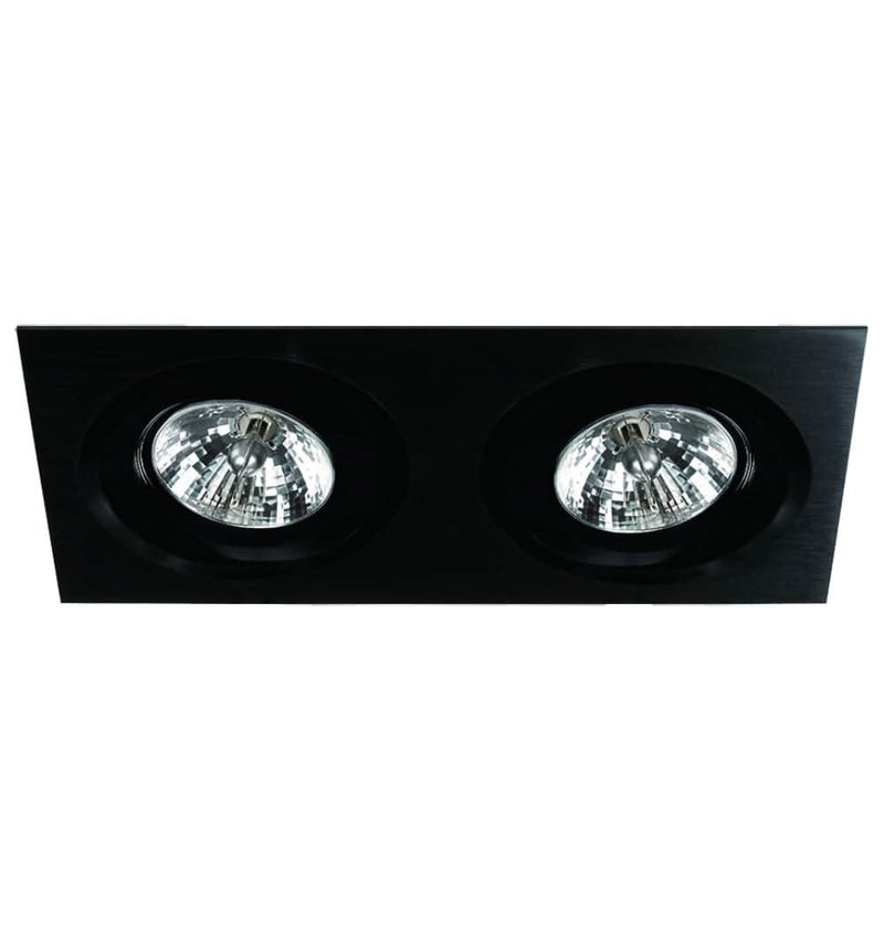 Spot encastrable Faro II noir