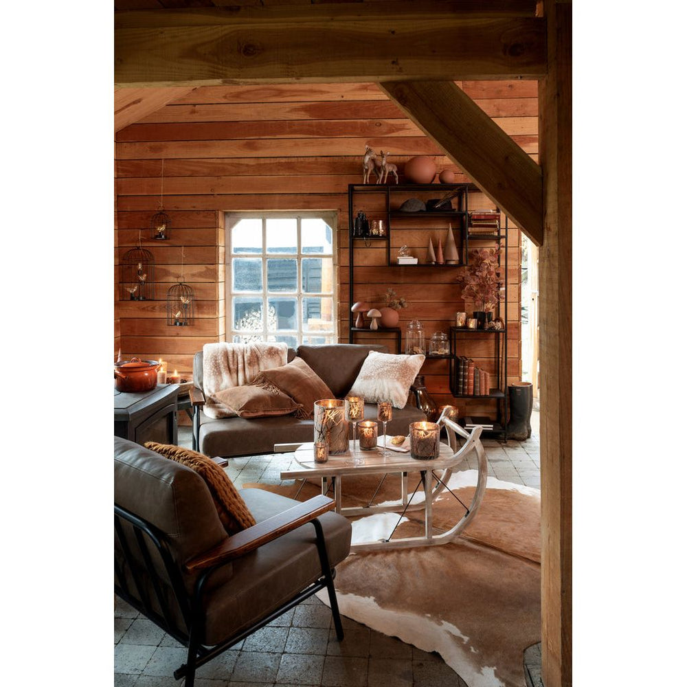 Fauteuil Métal Marron | Wire - Designix Fauteuil