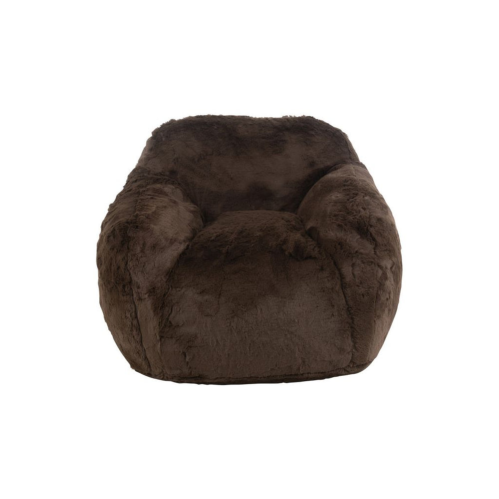 Fauteuil Polyester Marron | Bela - Designix Fauteuil
