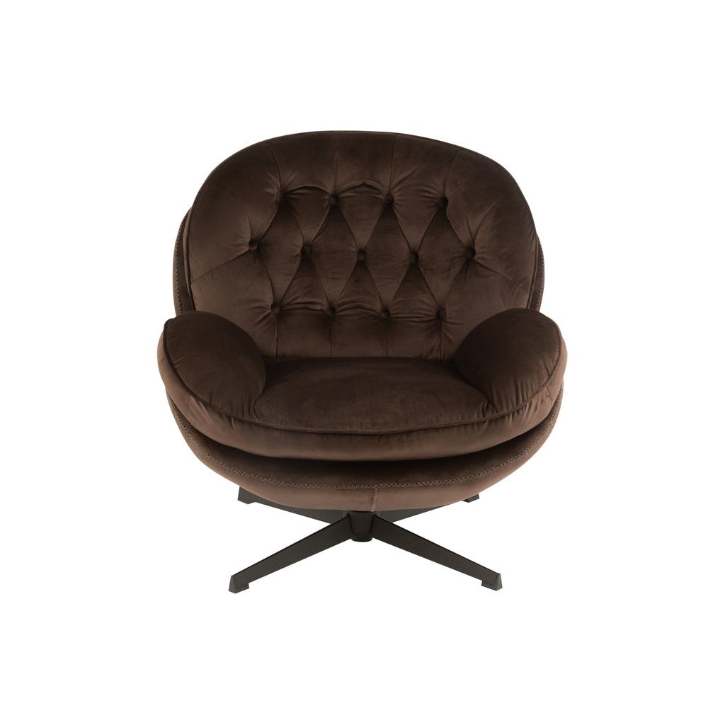 Fauteuil Relax Marron Foncé | File - Designix Fauteuil