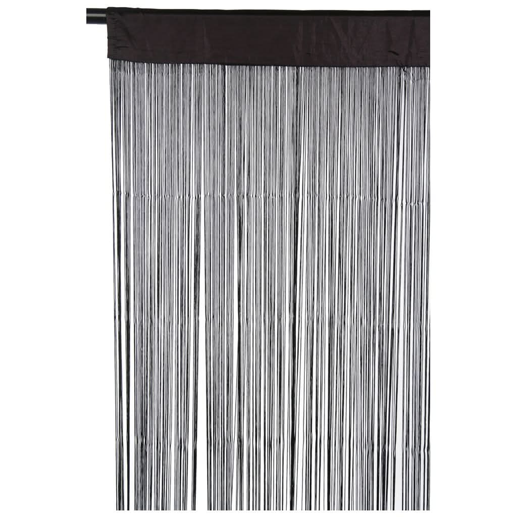 Fil de Rideau Noir Polyester - Designix