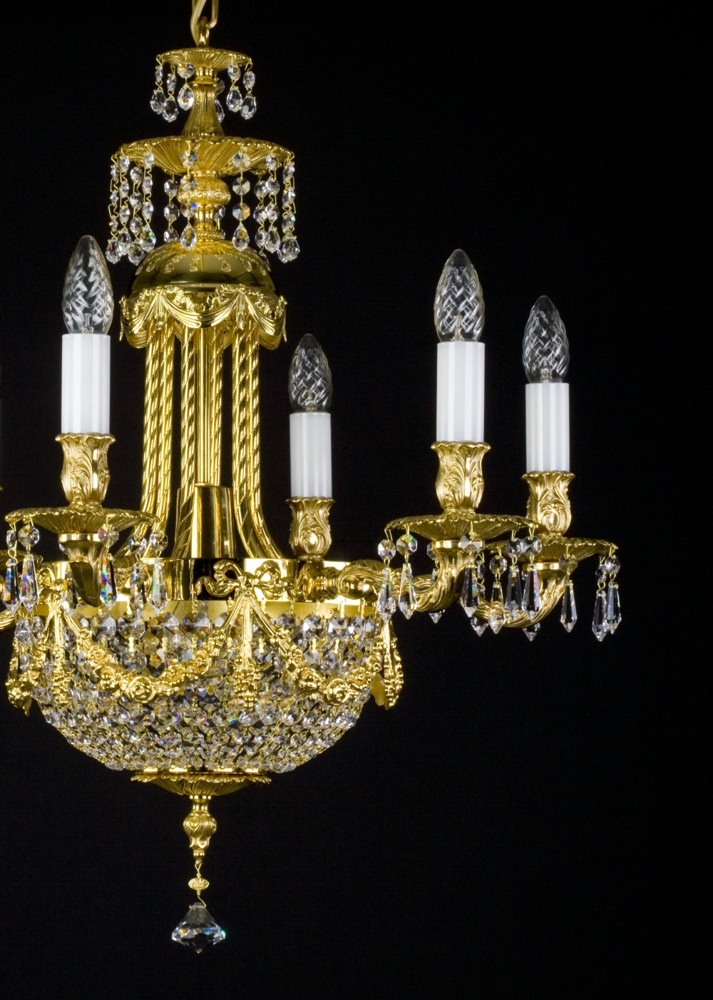 Lustre en laiton L363CE