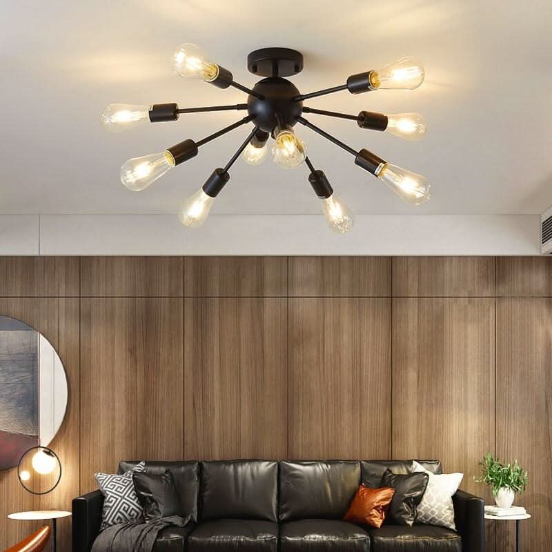 FSS Nordic Gold Sputnik Chandeliers | Designix - Amazon - https://designix.fr/