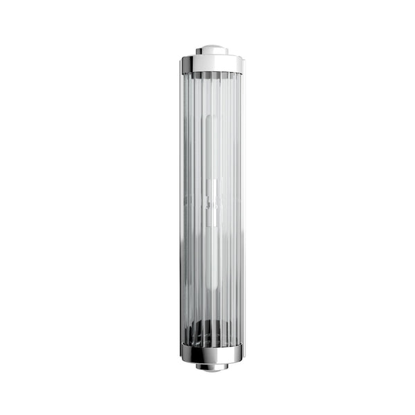 Applique murale Fumi, verre, IP44