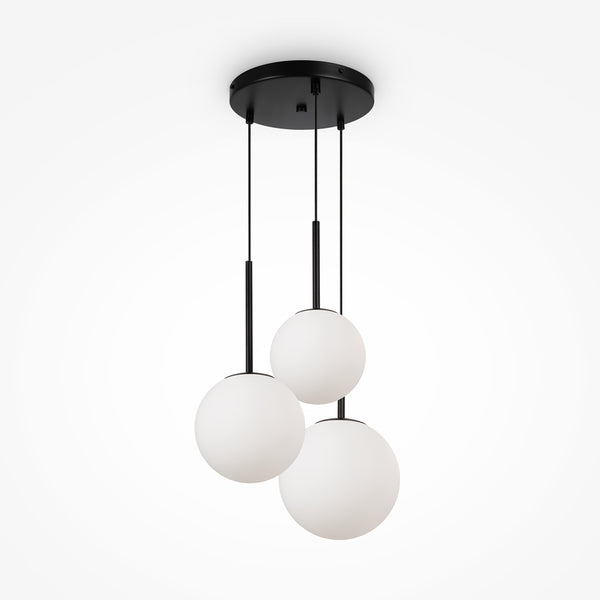 Basic form Suspension luminaire noir