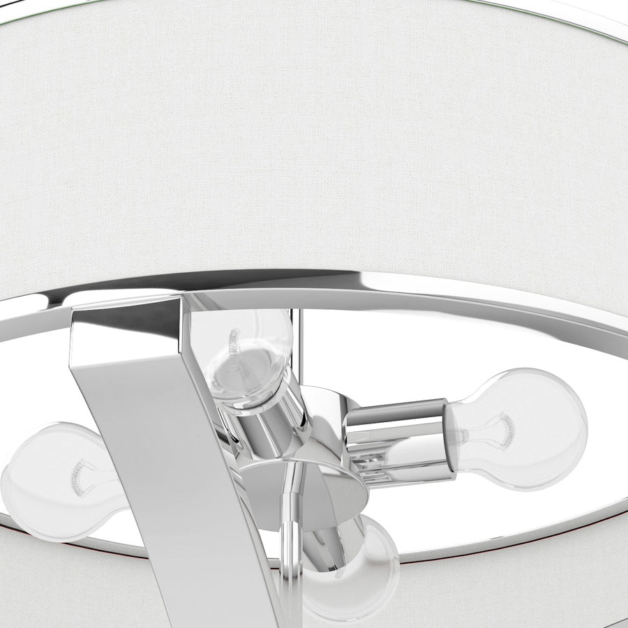 Suspension Gerdo, abat-jour tissu