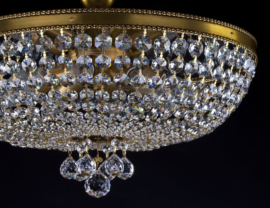 Plafonnier en cristal L213CLNPT