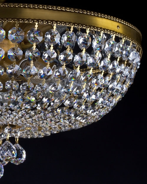 Plafonnier en cristal L213CLNPT