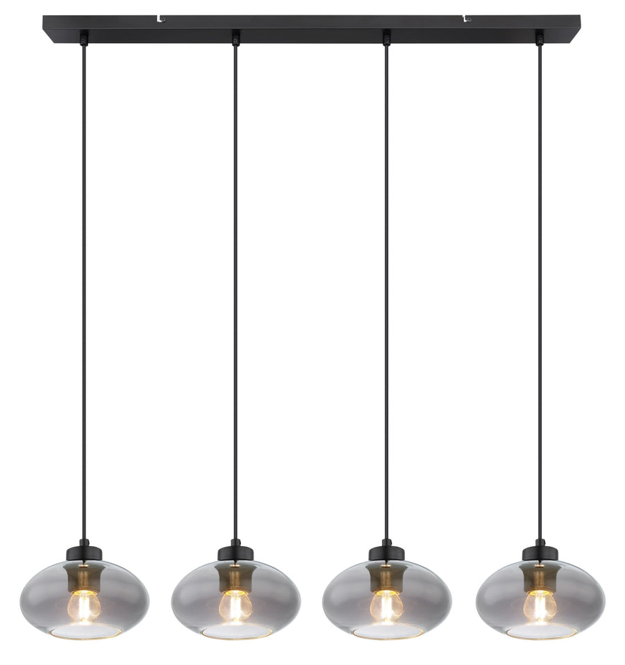 Suspension Shaun noire mat