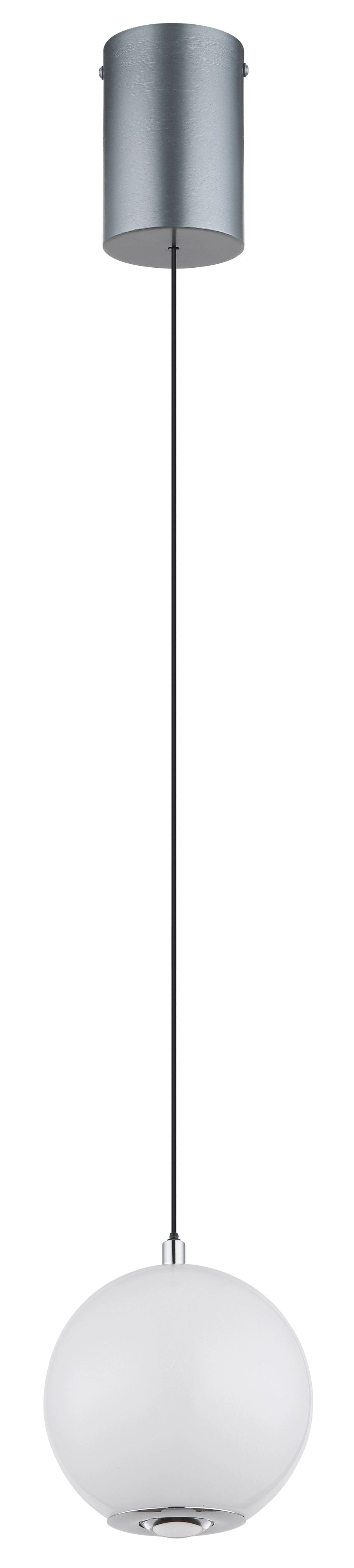 Suspension Simmons grise, H 180 cm