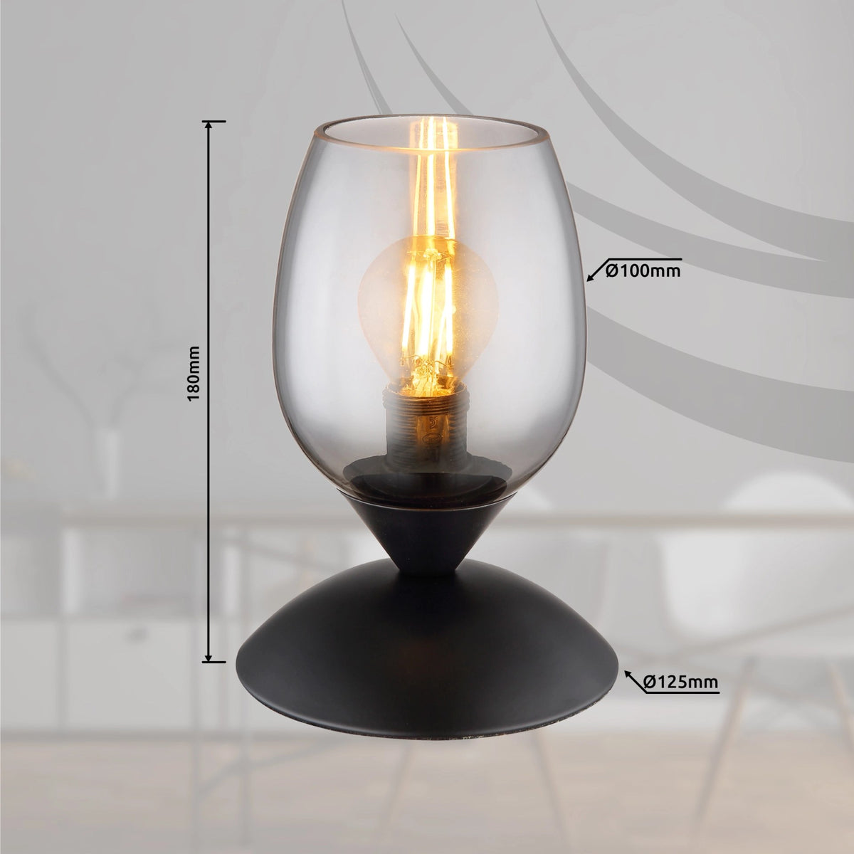 Lampe de chevet | Kuwaita Noire
