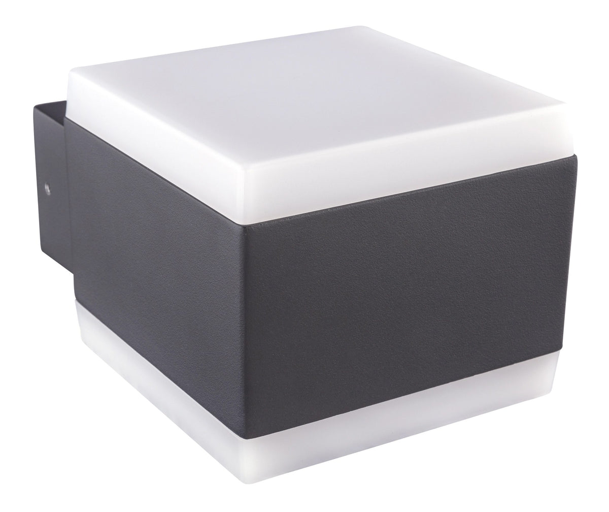 Luminaire extérieur Slice anthracite et aluminium