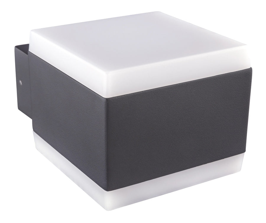 Luminaire extérieur Slice anthracite et aluminium