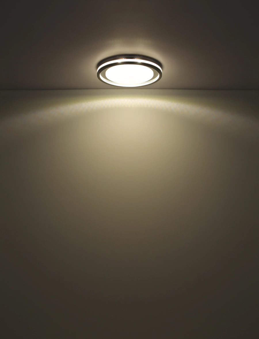 Plafonnier Terpsa blanc mat, Ø 47,8 cm