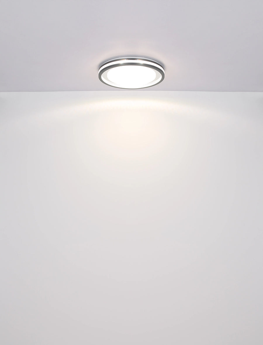 Plafonnier Terpsa blanc mat, Ø 47,8 cm