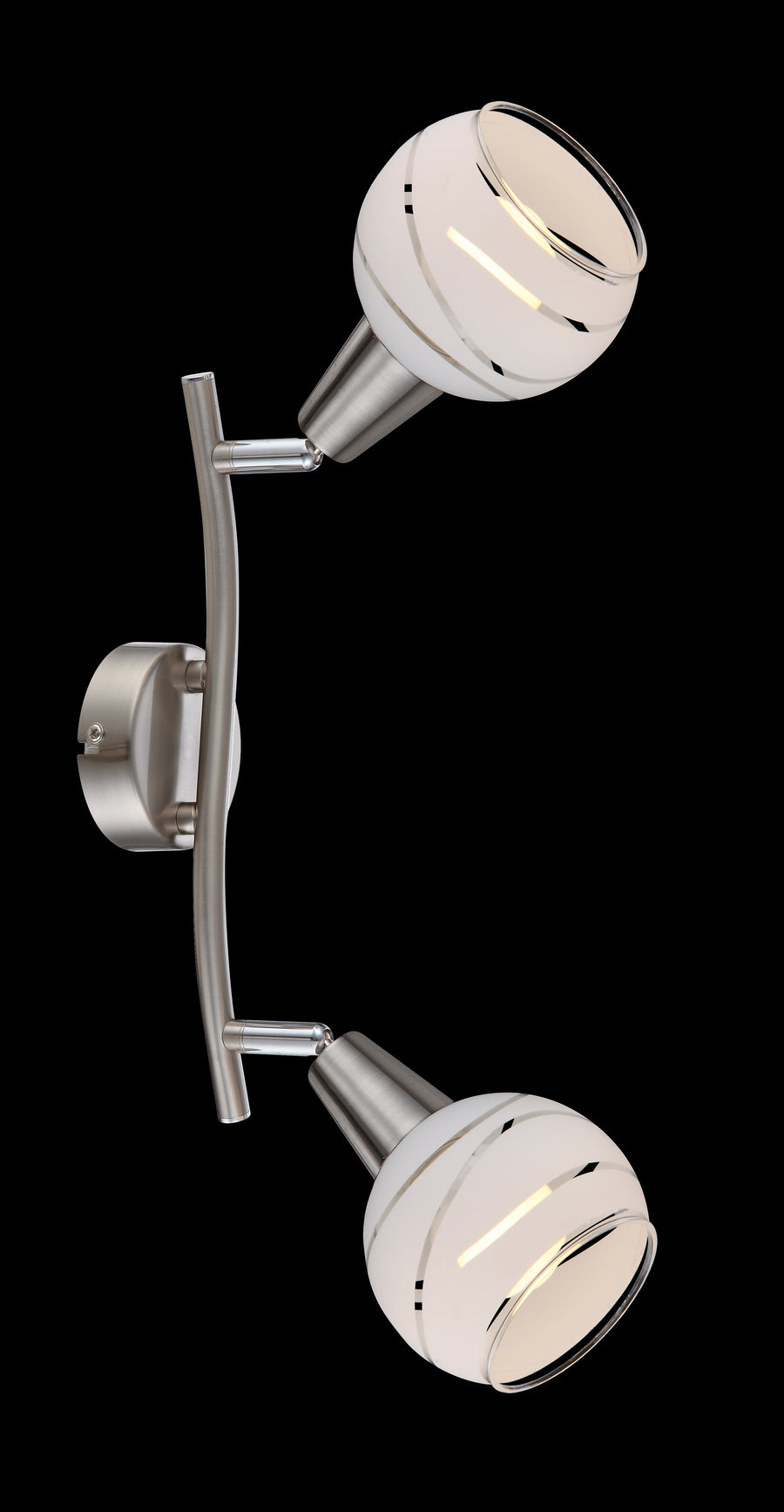 Plafonnier Elliott nickel satiné (54341-2)