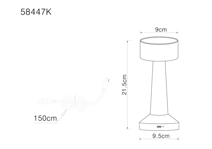 Lampe de chevet | Angelika