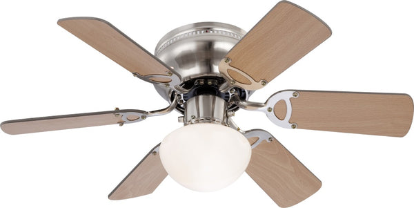 Ventilateur de plafond lumineux Ugo bois