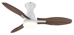 Ventilateur de plafond lumineux | Gale Blanc