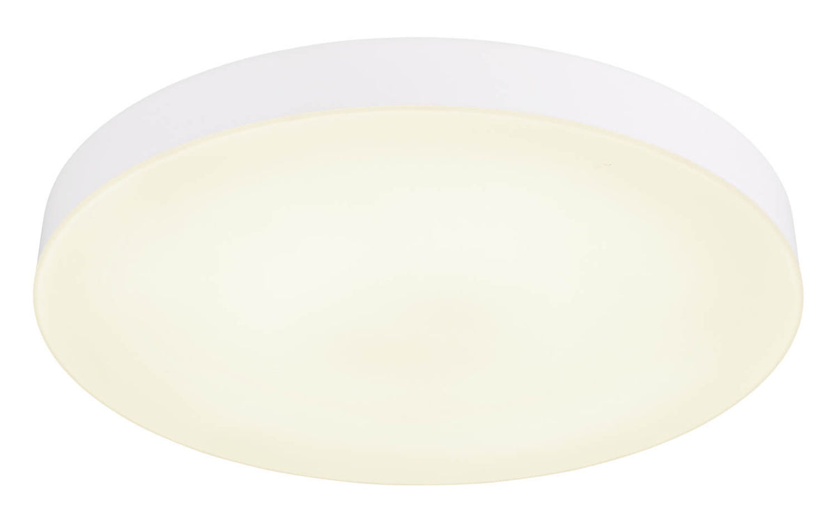 Plafonnier Matthew blanc mat, Ø 40 cm