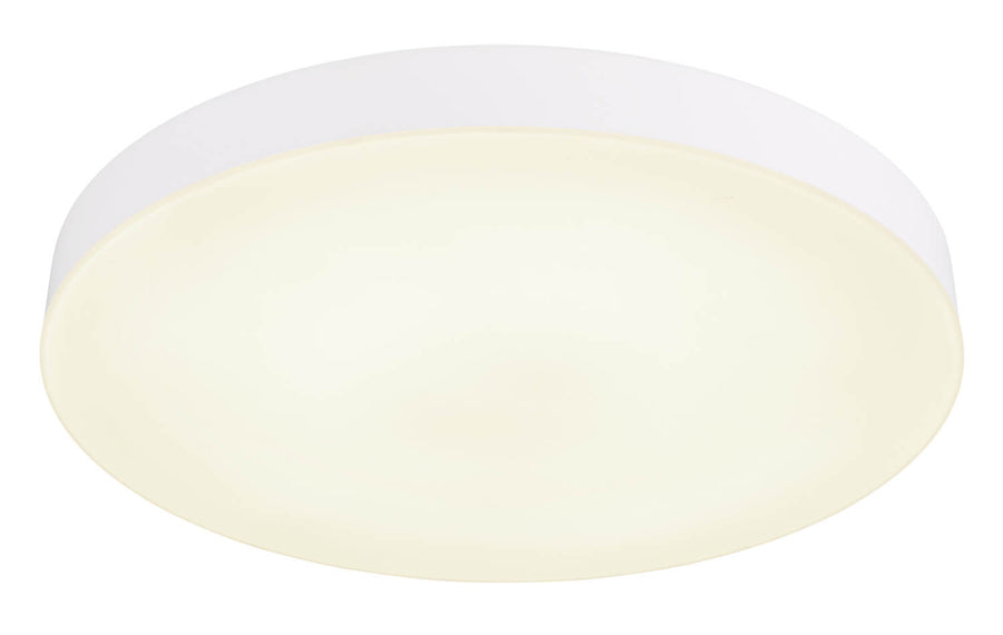 Plafonnier Matthew blanc mat, Ø 40 cm