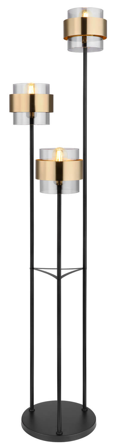 Lampadaire salon | Milley Noir