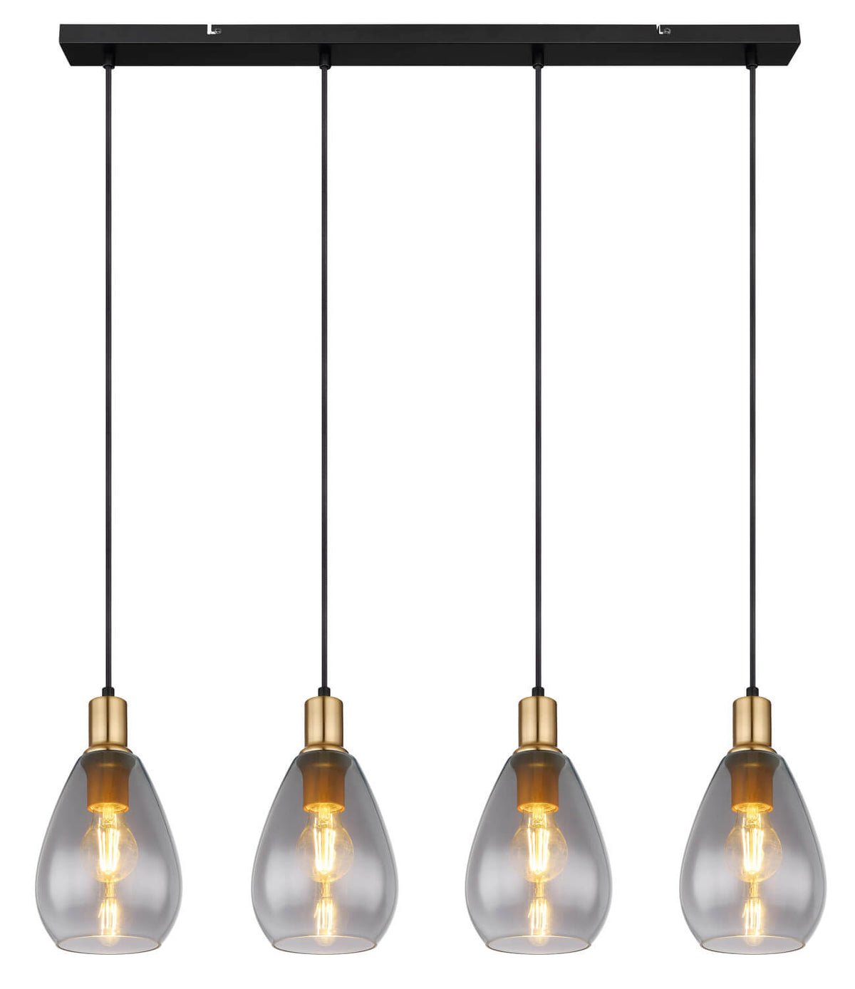 Suspension Fanni noire mat