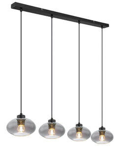 Suspension Shaun noire mat