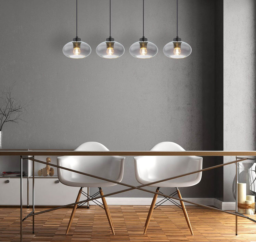 Suspension Shaun noire mat