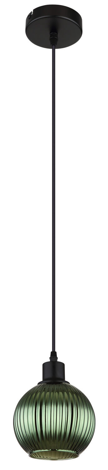 Suspension Zumba noire mat (15638G)