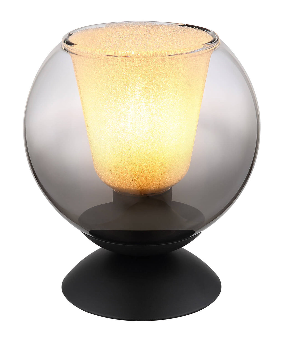 Lampe à poser Barry noire mat
