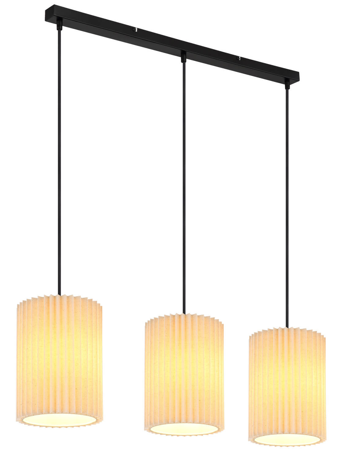Suspension Page noire mat (15757-3H)