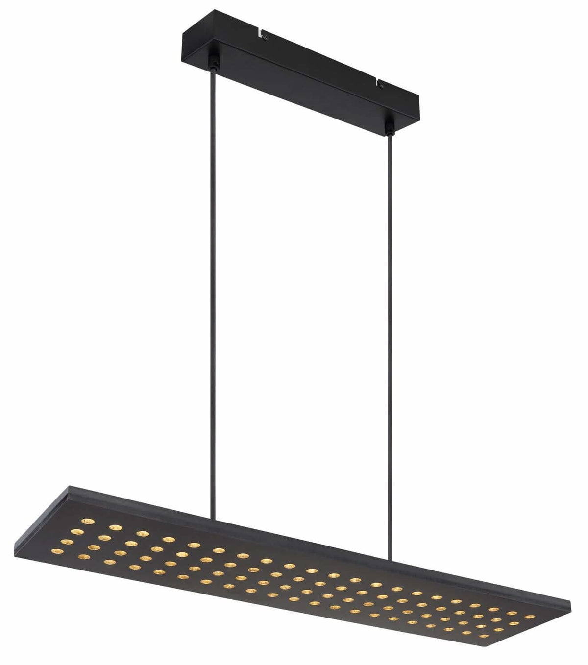 Suspension Dolores noire mat