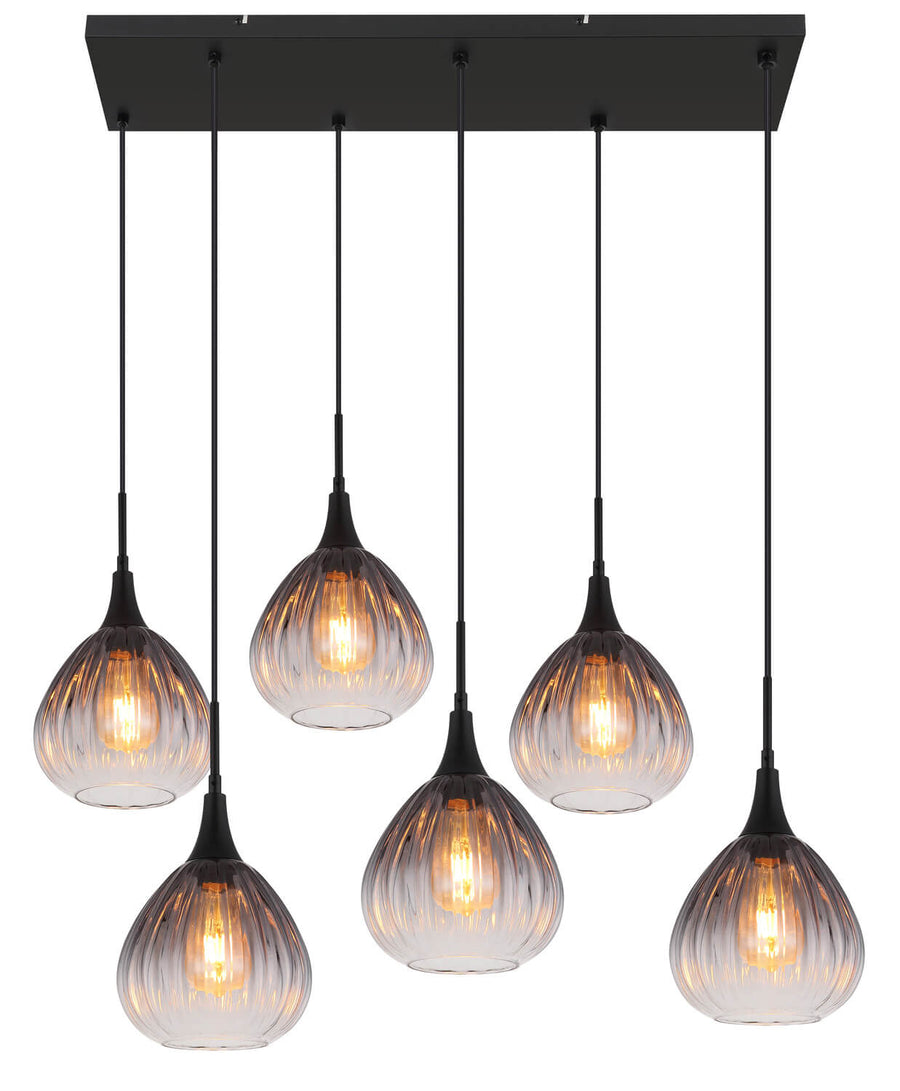 Produit présenté de profil, montrant les câbles noirs et le plateau rectangulaire