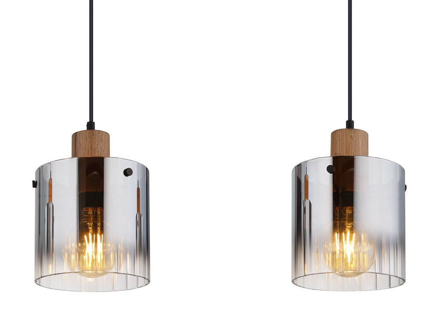 Suspension Underwood bois