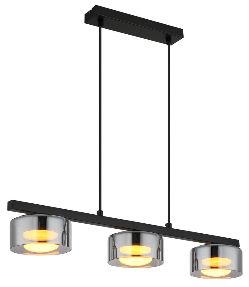 Suspension Higgins noire mat (16055-3HS)
