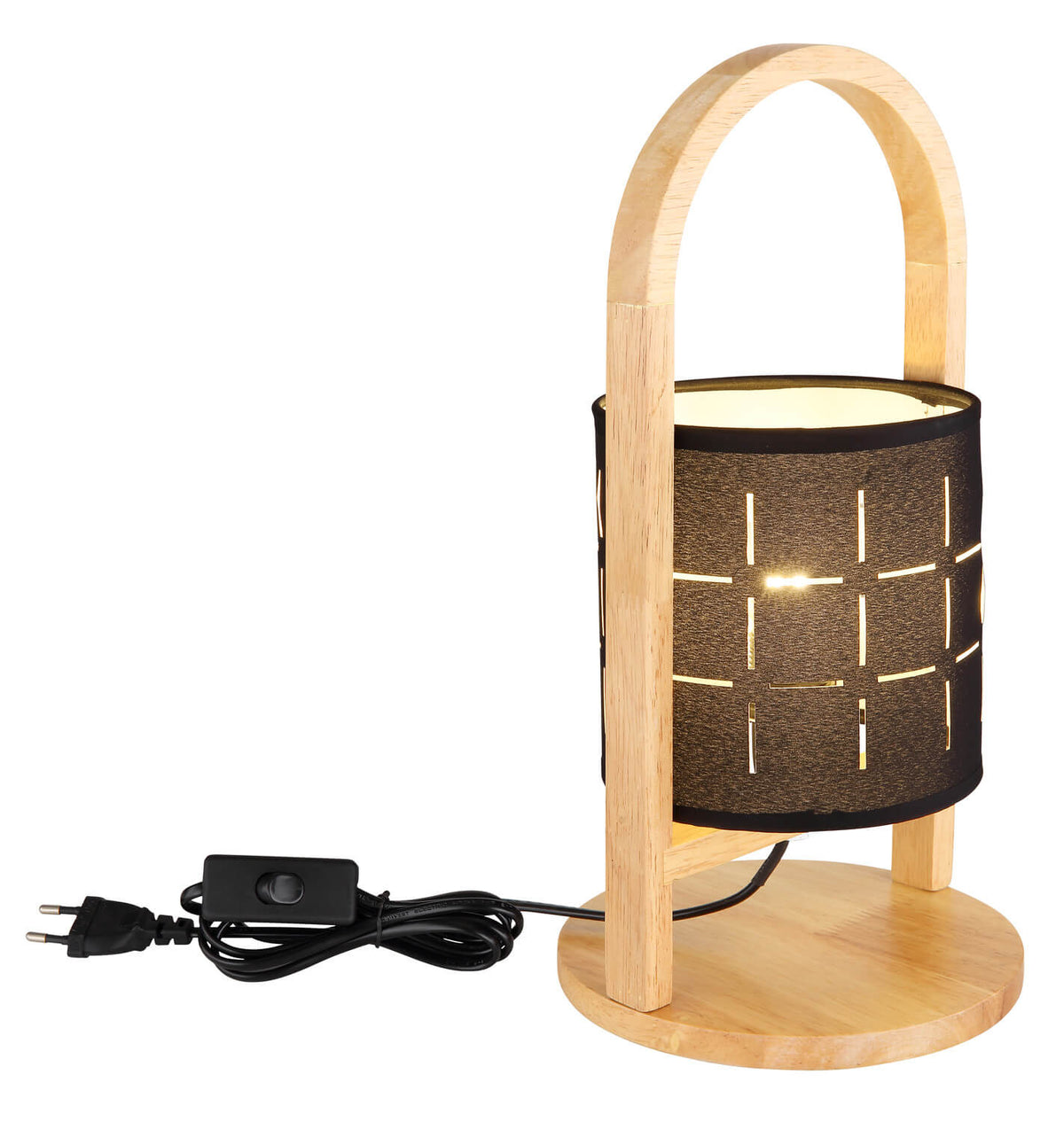 Lampe à poser Ninja bois