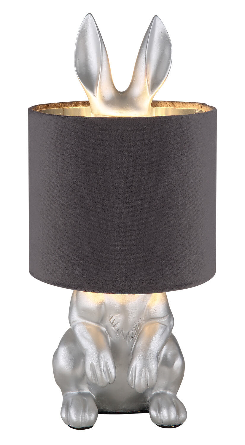 Lampe à poser Rabbit argentée