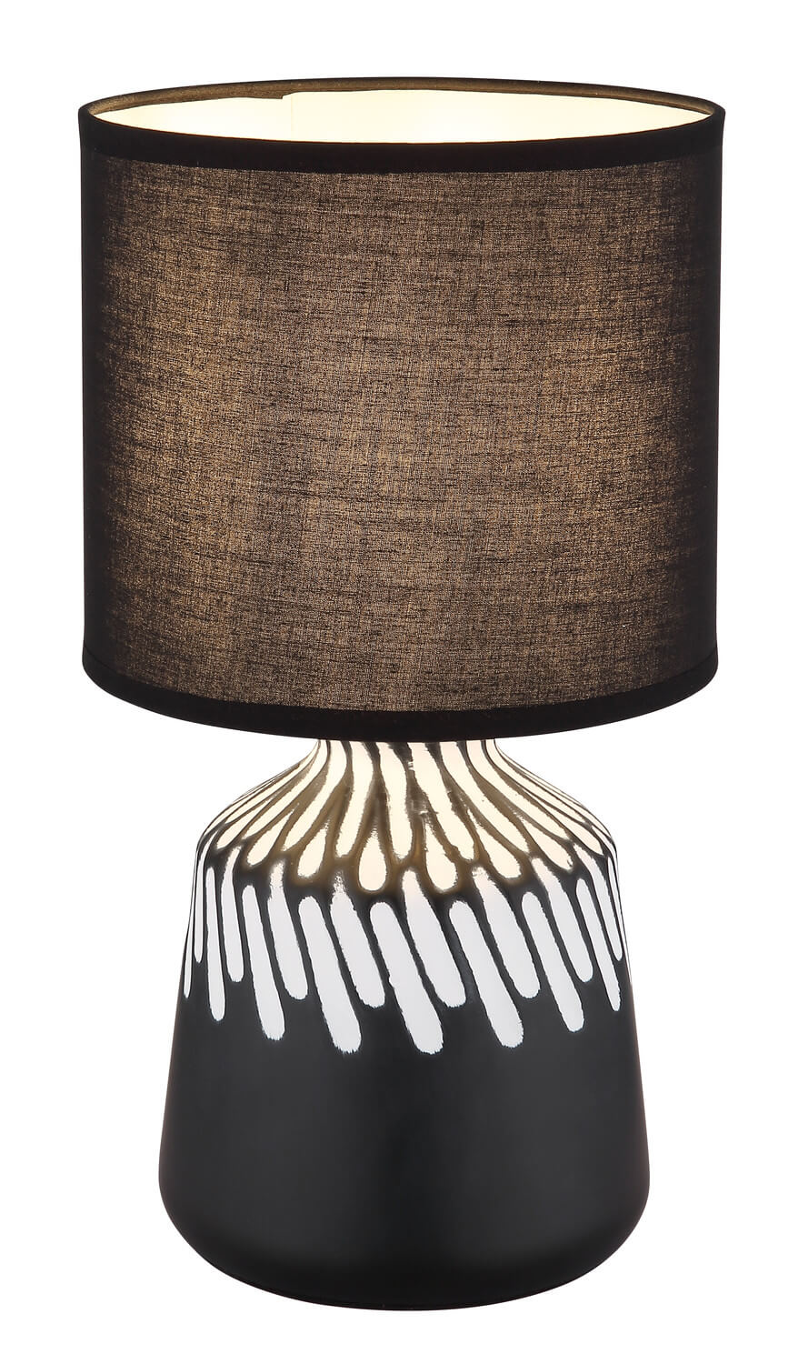 Lampe à poser Rela noire