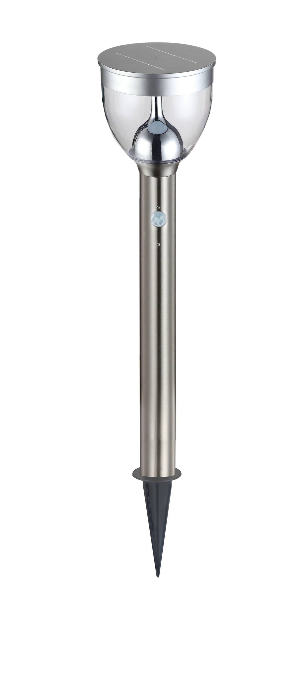Luminaire extérieur inox, H 56 cm