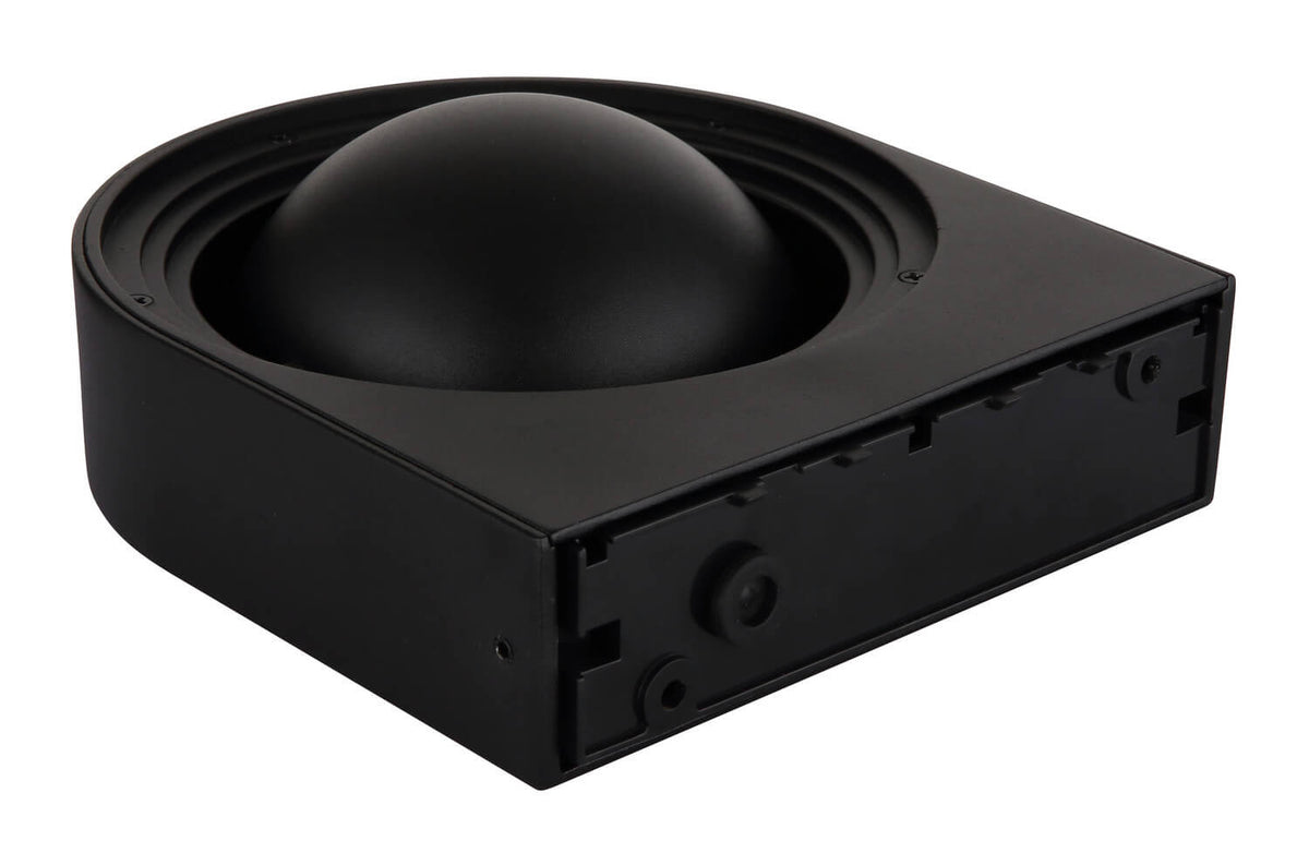 Luminaire extérieur Oko noir mat et aluminium